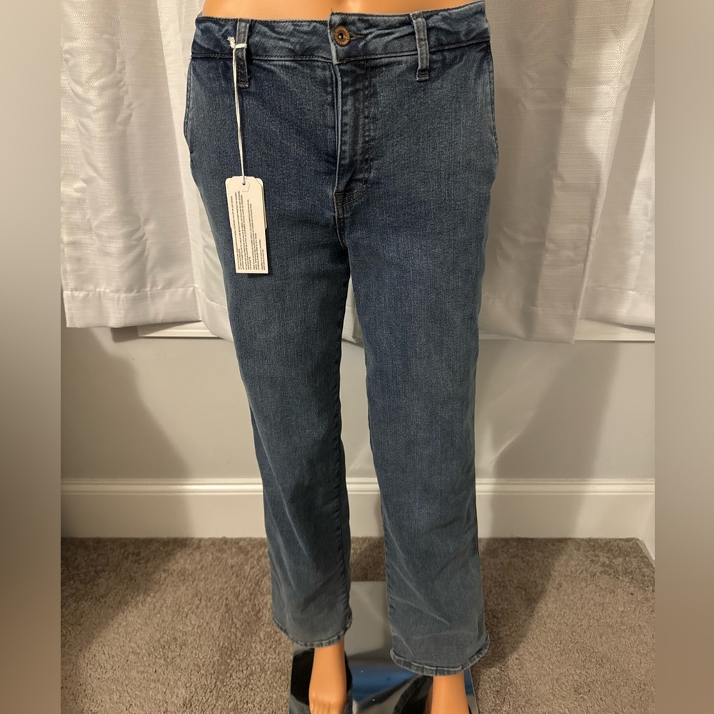 Great Sanctuary size 27 blue denim straight leg jeans